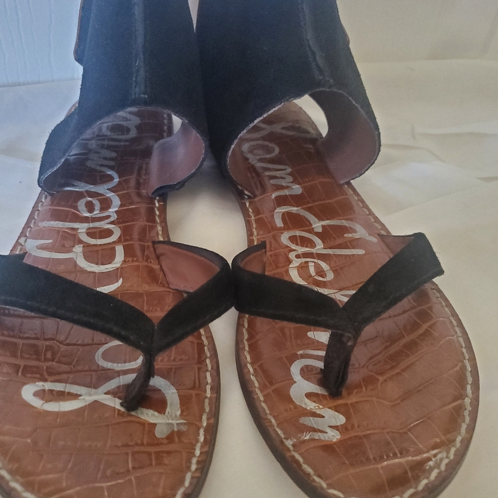 Sam Edelman Boho Suede Sandals 8.5 - Picture 9 of 12